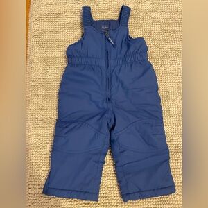 LL Bean snow bibs. 12-18 months.